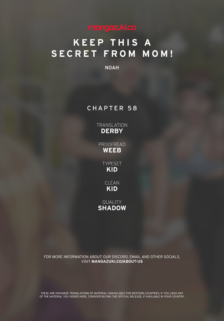 Keep it a Secret from Your Mother! - Chapter 58 Page 1