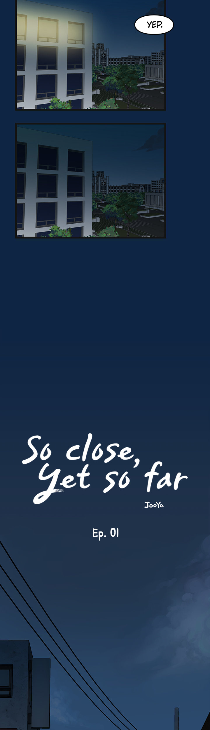 So Close, Yet So Far - Chapter 1 Page 7