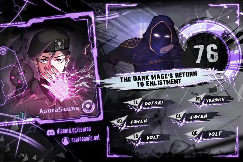 The Dark Mage’s Return to Enlistment - Chapter 76 Page 1