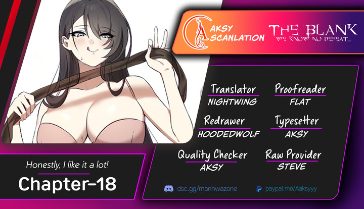 Honestly, I Like You a Lot! - Chapter 18 Page 1
