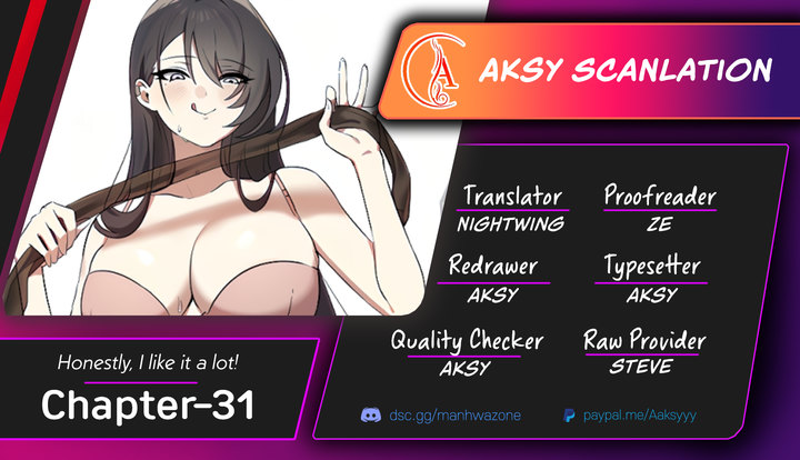 Honestly, I Like You a Lot! - Chapter 31 Page 1