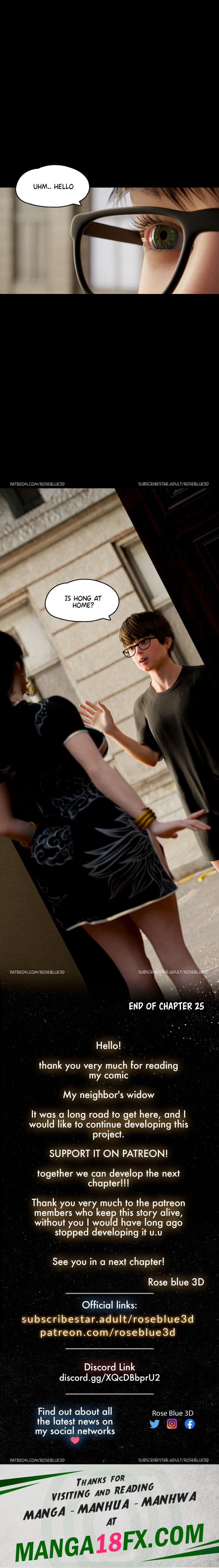 My Neighbor's Widow - Chapter 25 Page 35