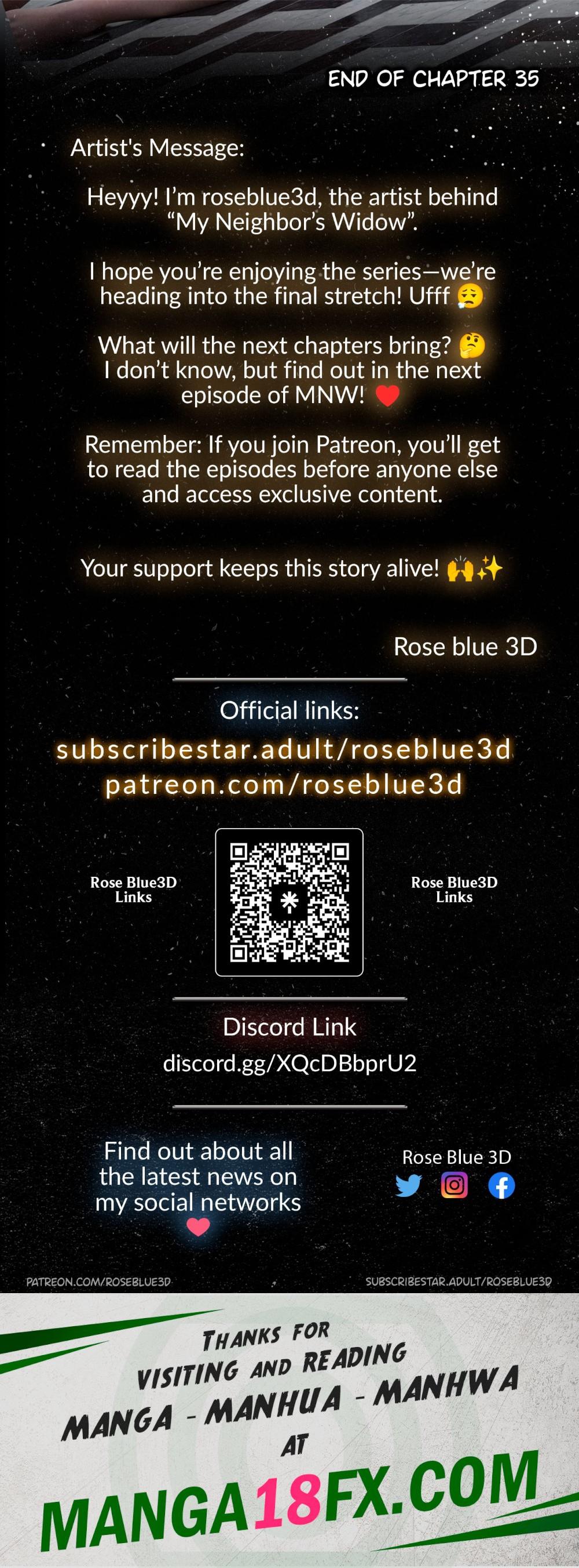 My Neighbor's Widow - Chapter 35 Page 64