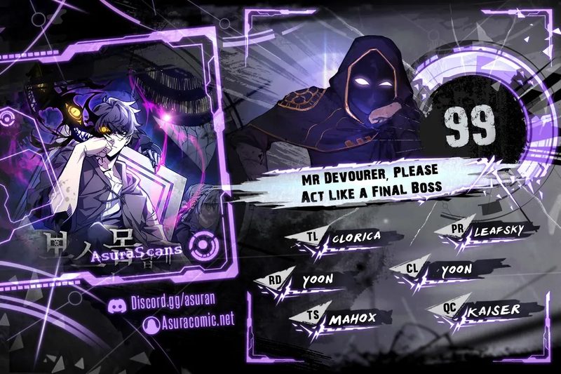 Mr Devourer, Please Act Like a Final Boss - Chapter 99 Page 1