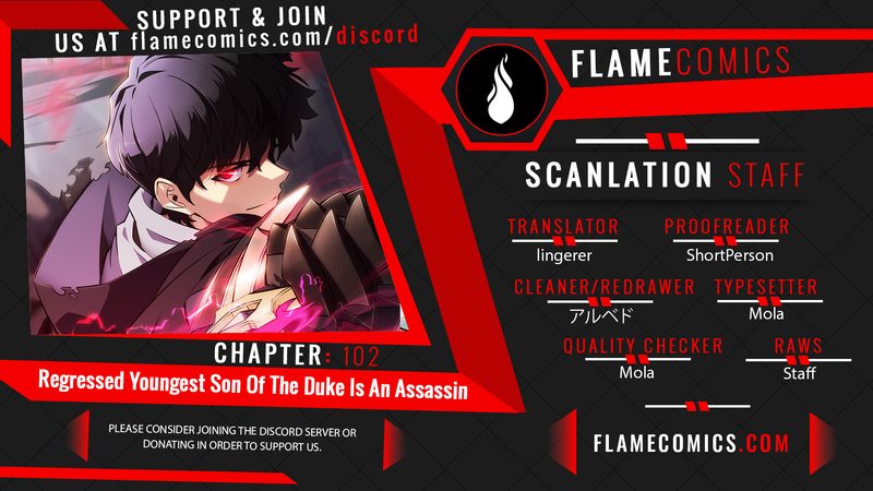 The Regressed Son of a Duke is an Assassin - Chapter 102 Page 1