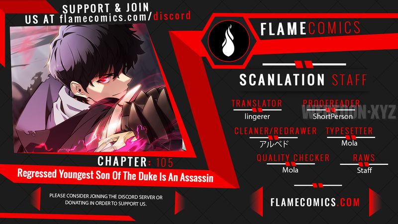 The Regressed Son of a Duke is an Assassin - Chapter 105 Page 1
