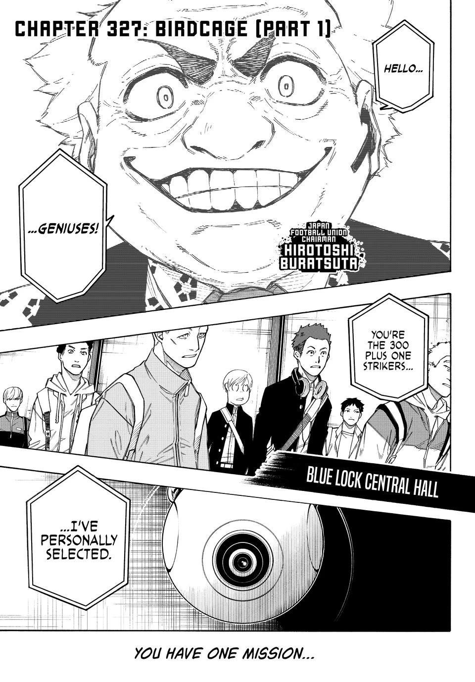 Blue Lock - Chapter 327.1 Page 1