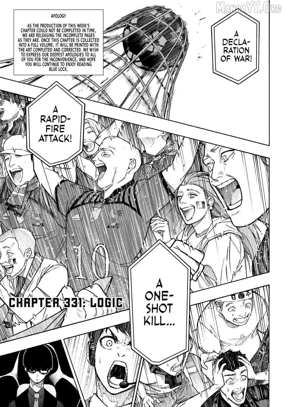 Blue Lock - Chapter 331 Page 1