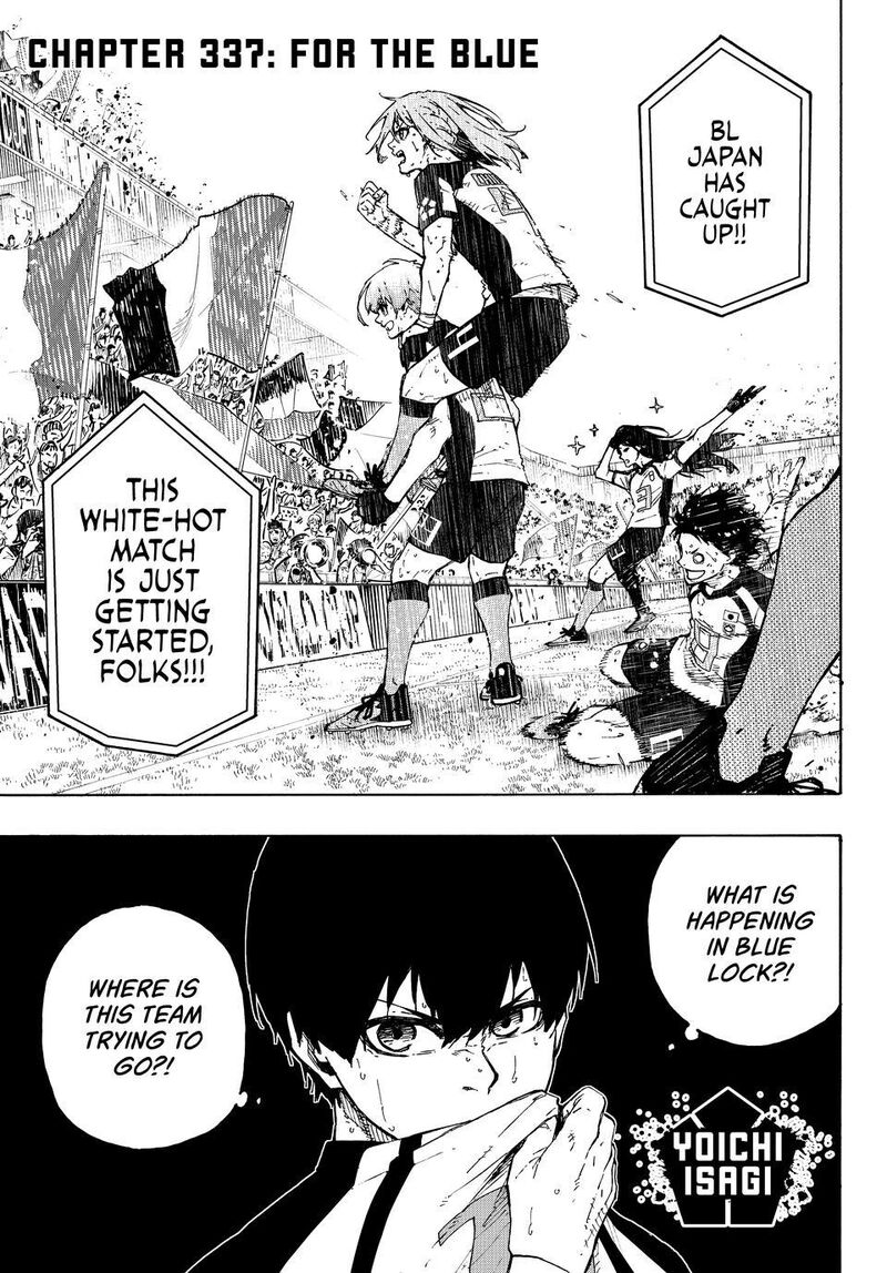 Blue Lock - Chapter 337 Page 1