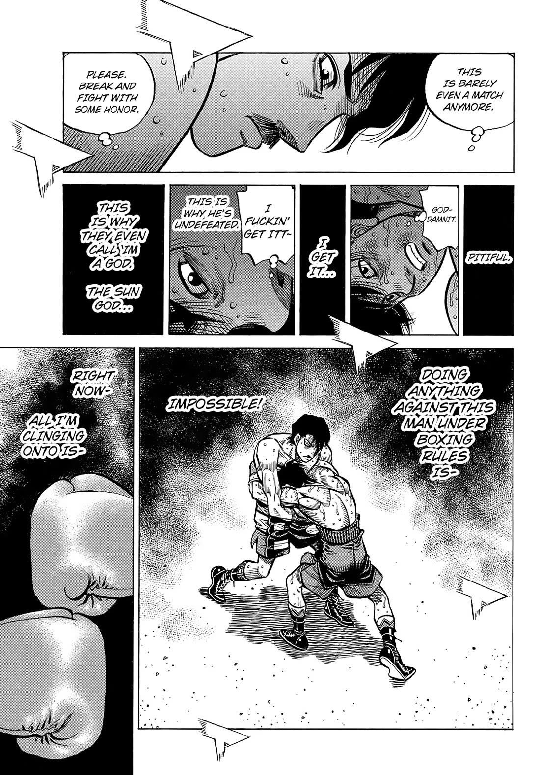 Hajime no Ippo - Chapter 1505 Page 11
