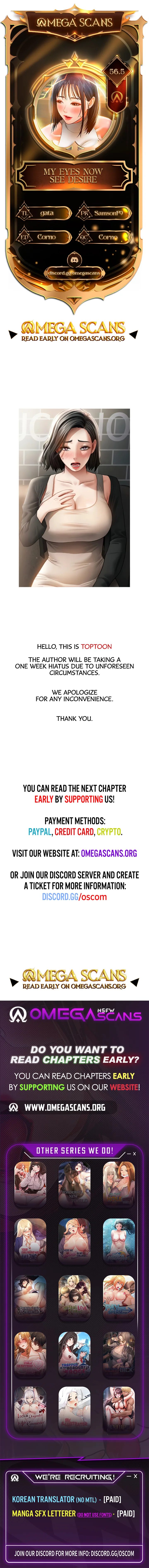 My Eyes Now See Desire - Chapter 55.5 Page 1