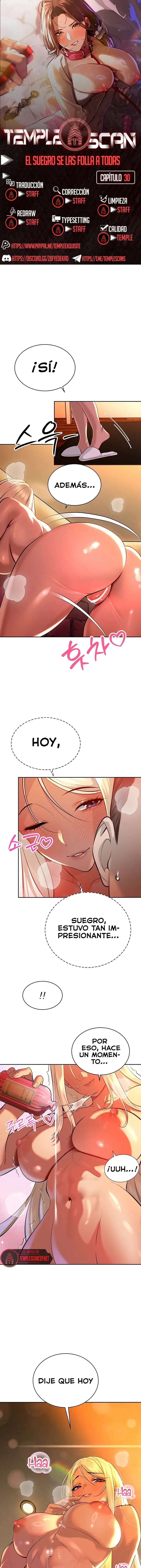 The Father-In-Law Fucks Them All Raw - Chapter 30 Page 1