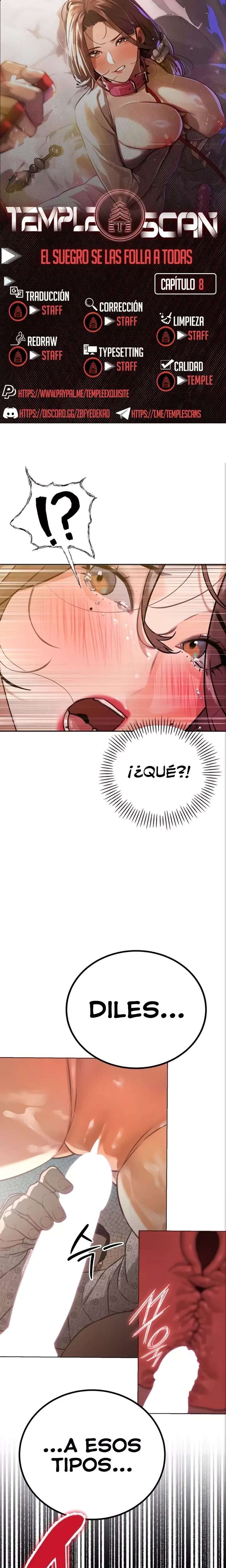 The Father-In-Law Fucks Them All Raw - Chapter 8 Page 1