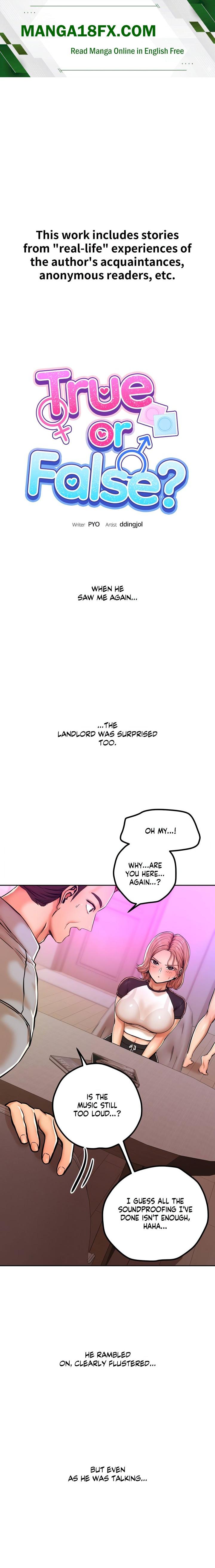 True or False? (Uncensored) - Chapter 11 Page 1