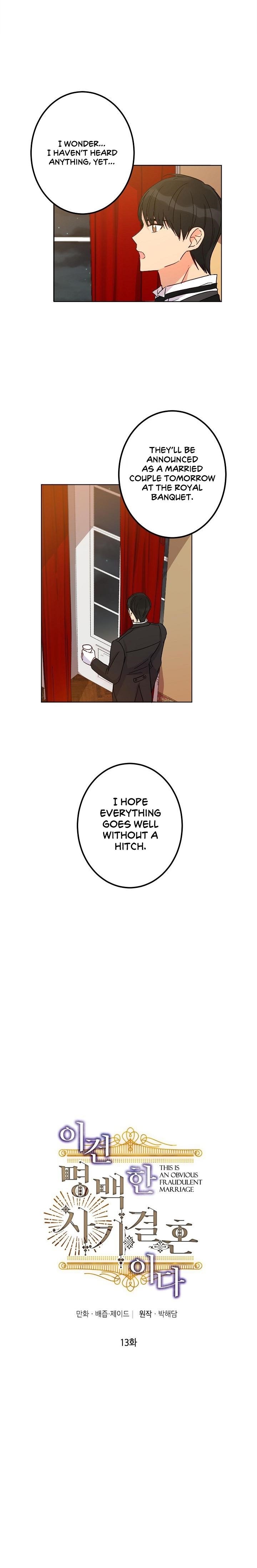 This is an Obvious Fraudulent Marriage - Chapter 13 Page 4