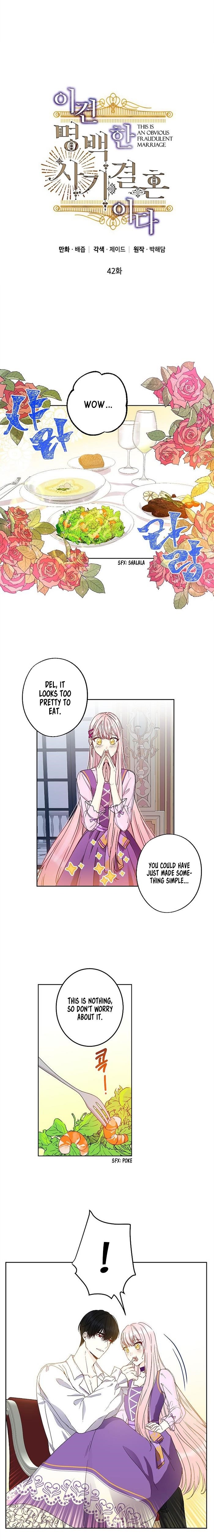 This is an Obvious Fraudulent Marriage - Chapter 42 Page 1