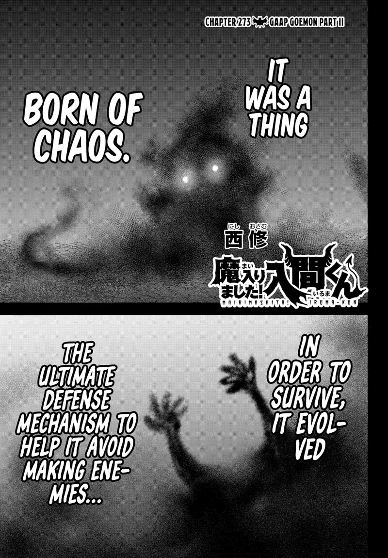 Mairimashita! Iruma-kun - Chapter 273 Page 1