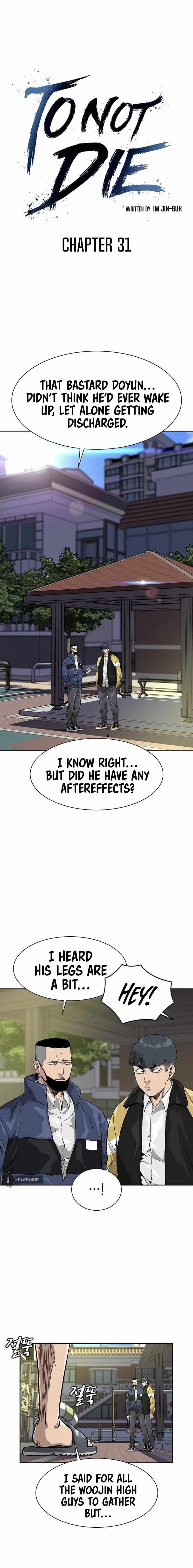 To Not Die - Chapter 31 Page 3