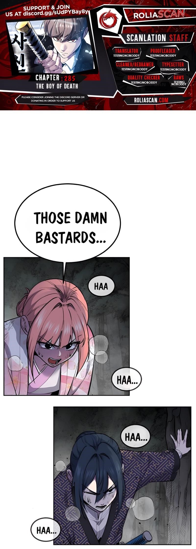 The Boy Of Death - Chapter 285 Page 1