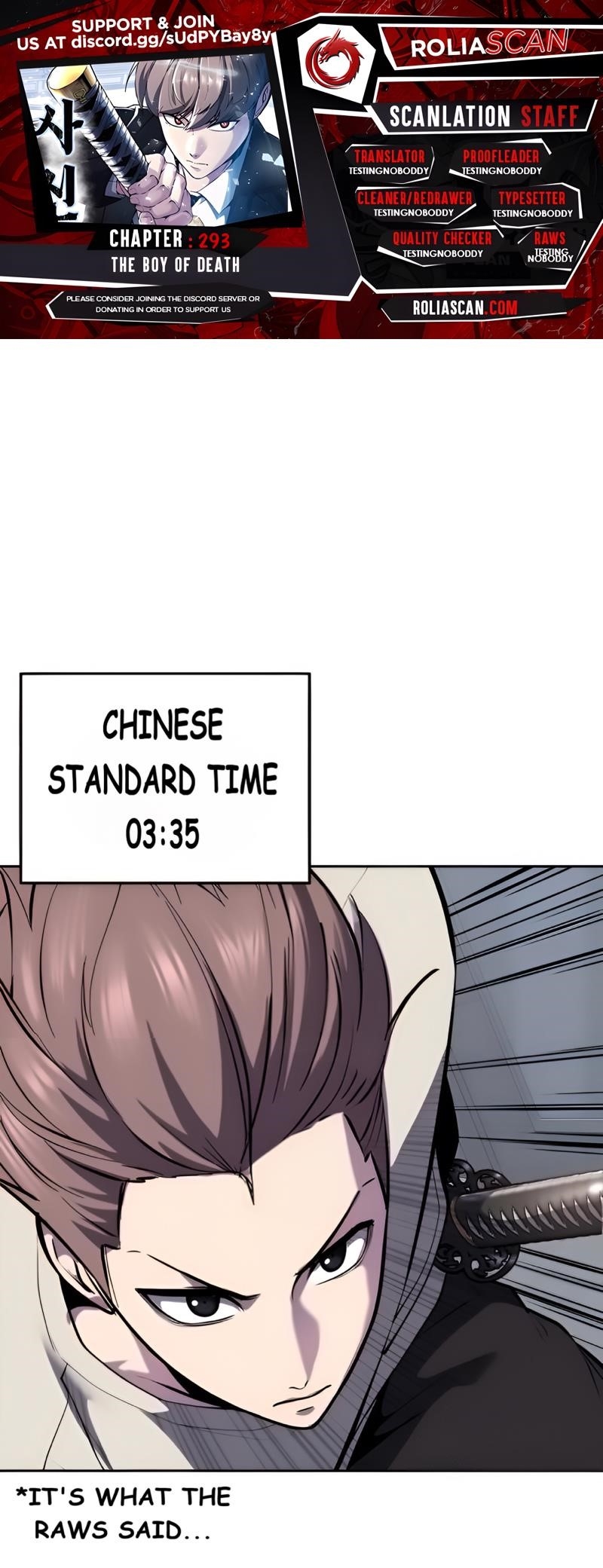 The Boy Of Death - Chapter 293 Page 1