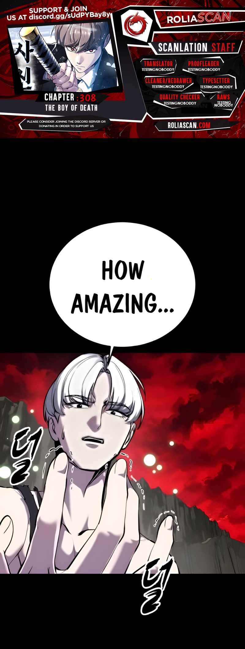 The Boy Of Death - Chapter 308 Page 1