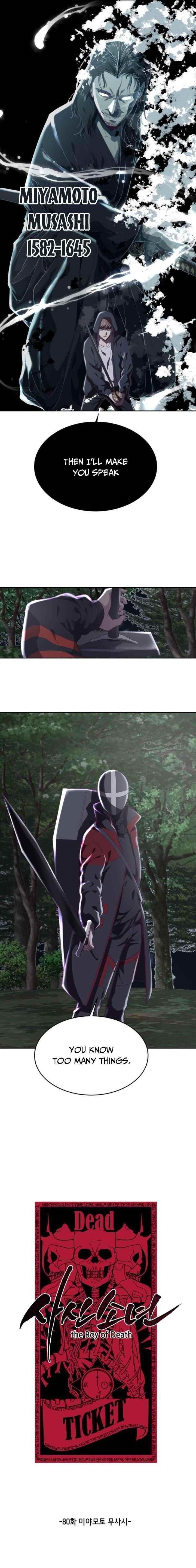 The Boy Of Death - Chapter 80 Page 1