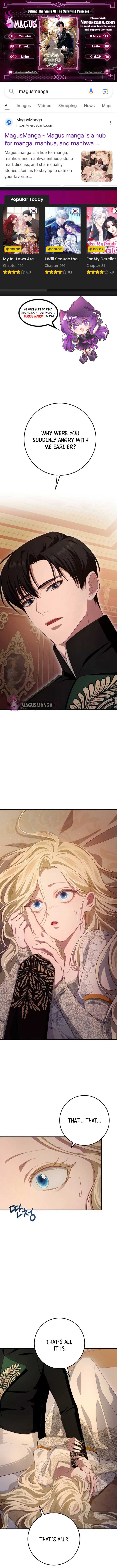 Beneath the Surviving Princess Joyful Facade - Chapter 26 Page 1