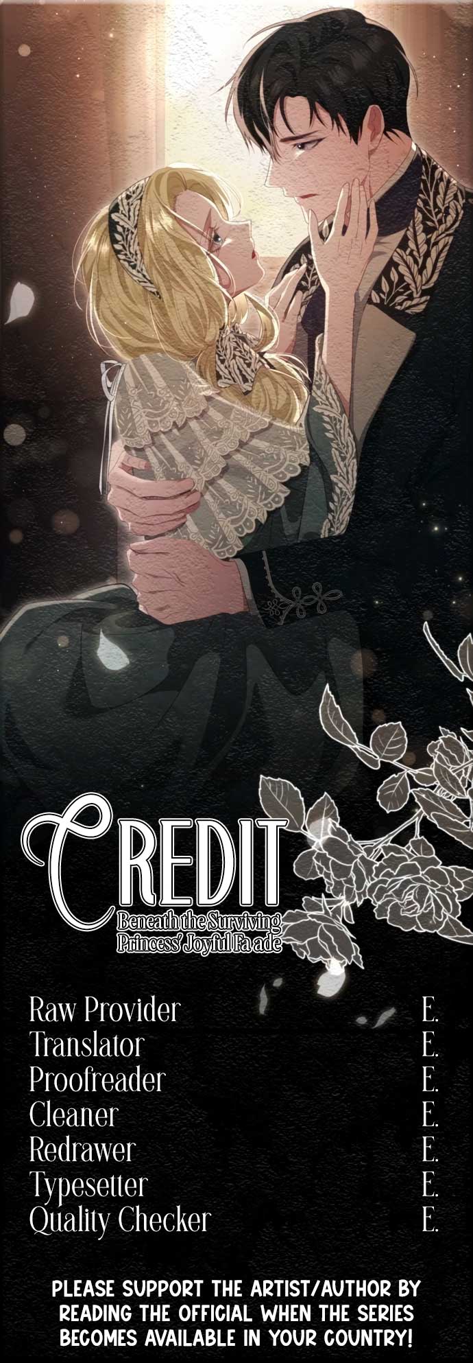 Beneath the Surviving Princess Joyful Facade - Chapter 37 Page 1