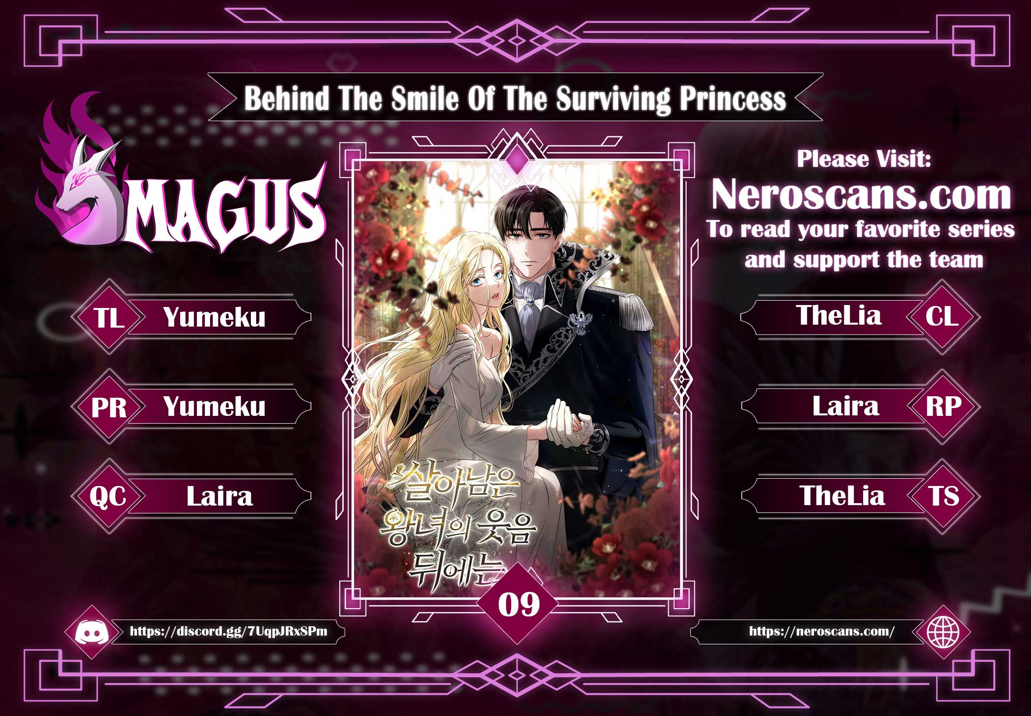 Beneath the Surviving Princess Joyful Facade - Chapter 9 Page 1