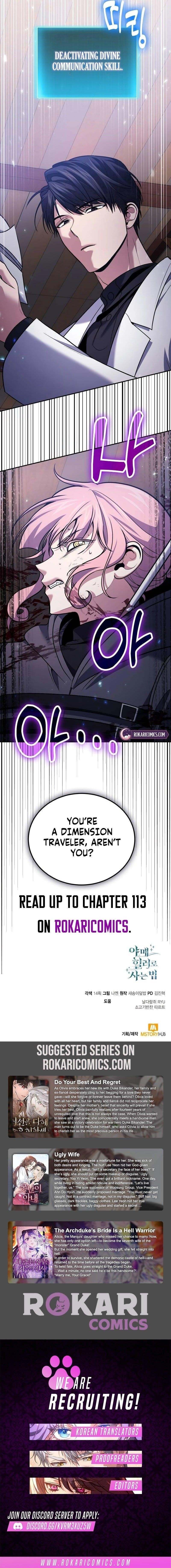 How to Live as a Bootleg Healer - Chapter 110 Page 13