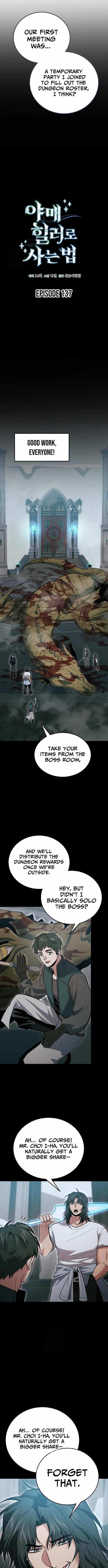 How to Live as a Bootleg Healer - Chapter 137 Page 3