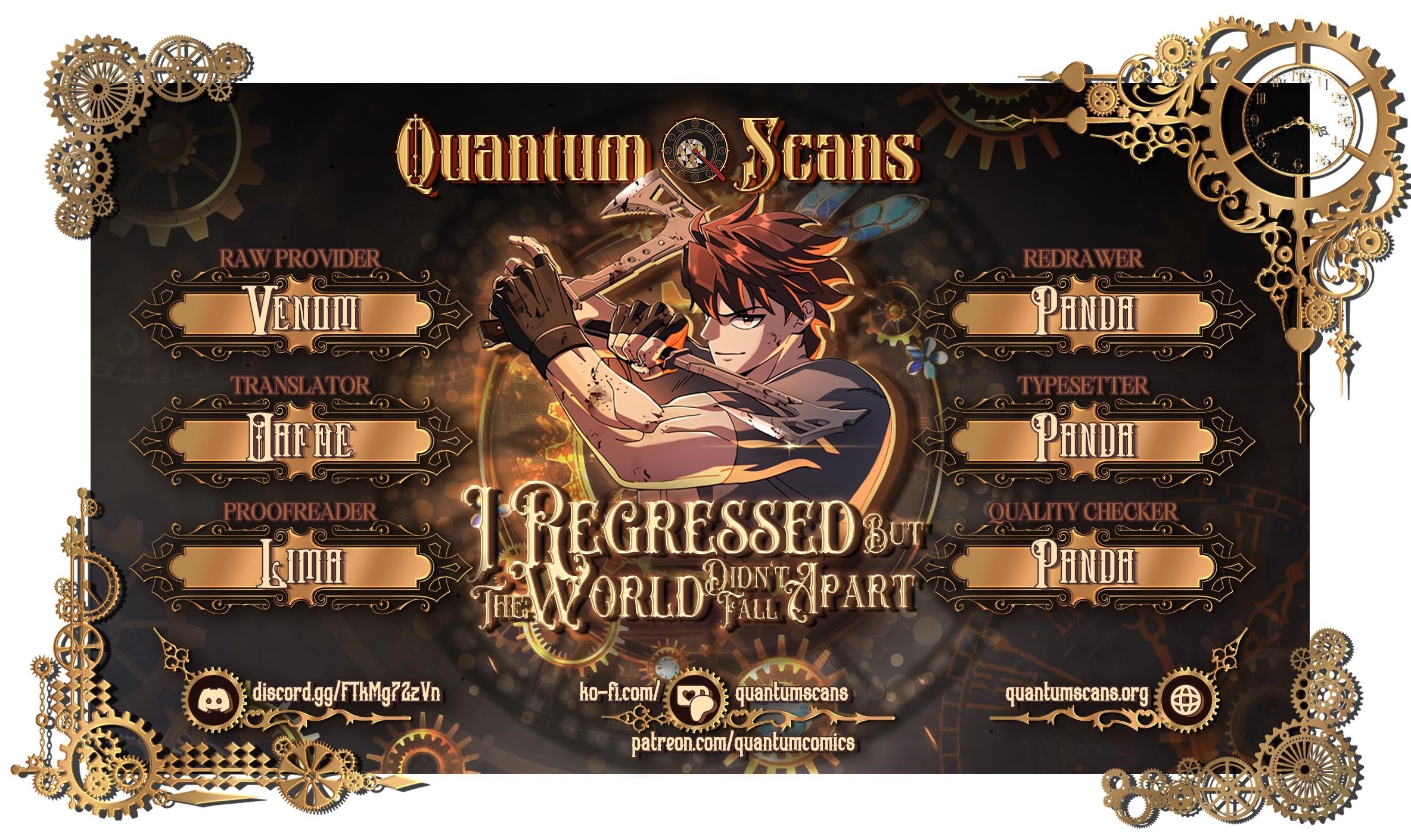 I Regressed but the World Didn’t Fall - Chapter 18 Page 1