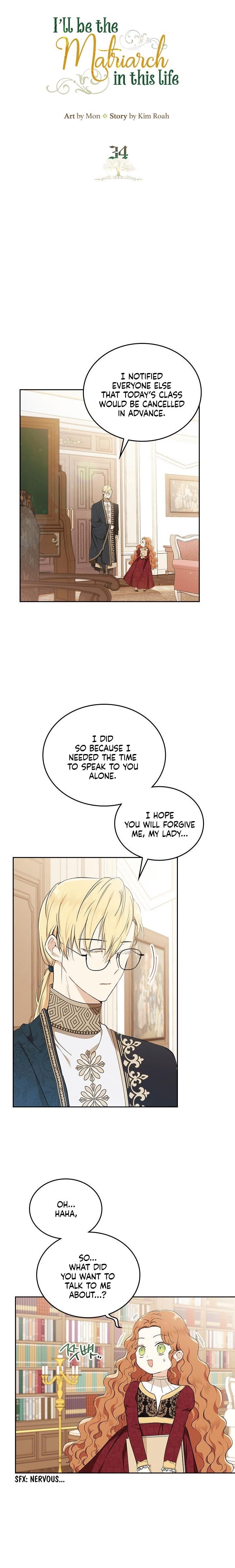 I’ll Be the Matriarch in This Life - Chapter 34 Page 1