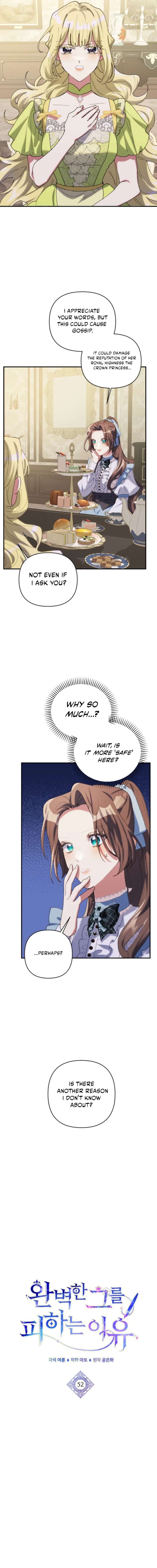 The Reason for Avoiding Him, the Perfect One - Chapter 52 Page 7