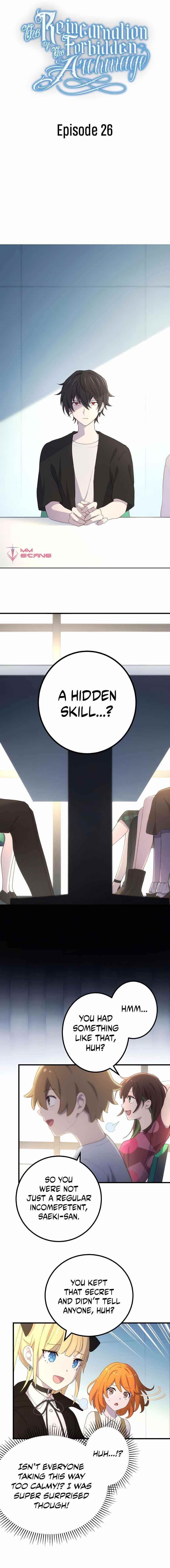 The Reincarnation of the Forbidden Archmage - Chapter 26 Page 1