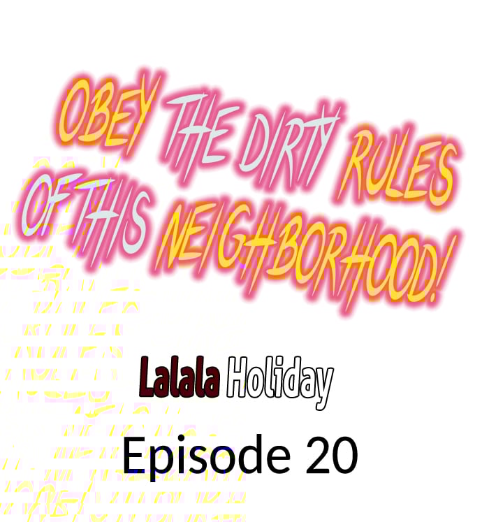 Obey the Dirty Rules of This Neighborhood! - Chapter 20 Page 1
