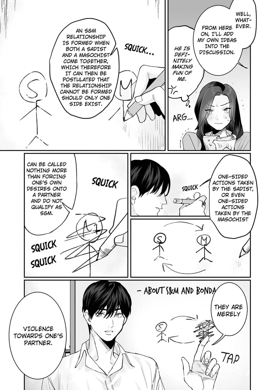 Pure Love S&M Style -A Man Who Wants Release x A Woman Who wants to Be Restrained - Chapter 2 Page 13