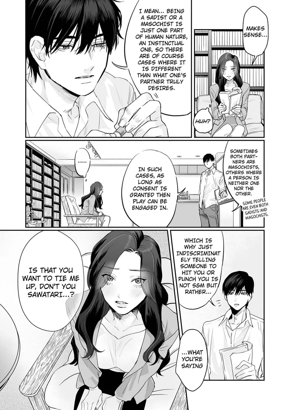 Pure Love S&M Style -A Man Who Wants Release x A Woman Who wants to Be Restrained - Chapter 2 Page 14