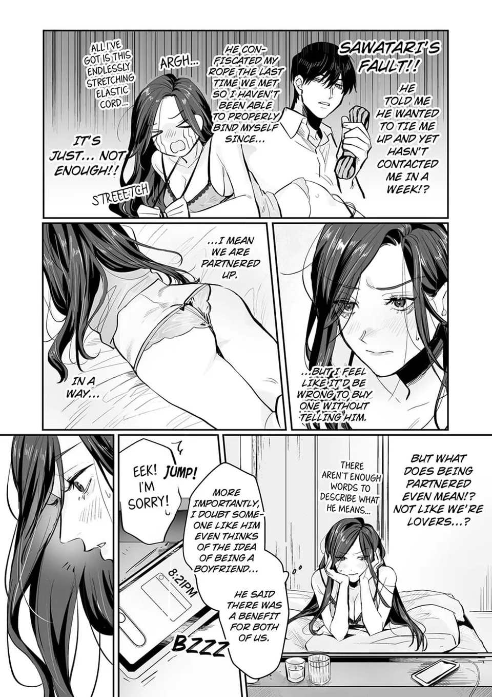 Pure Love S&M Style -A Man Who Wants Release x A Woman Who wants to Be Restrained - Chapter 4 Page 2