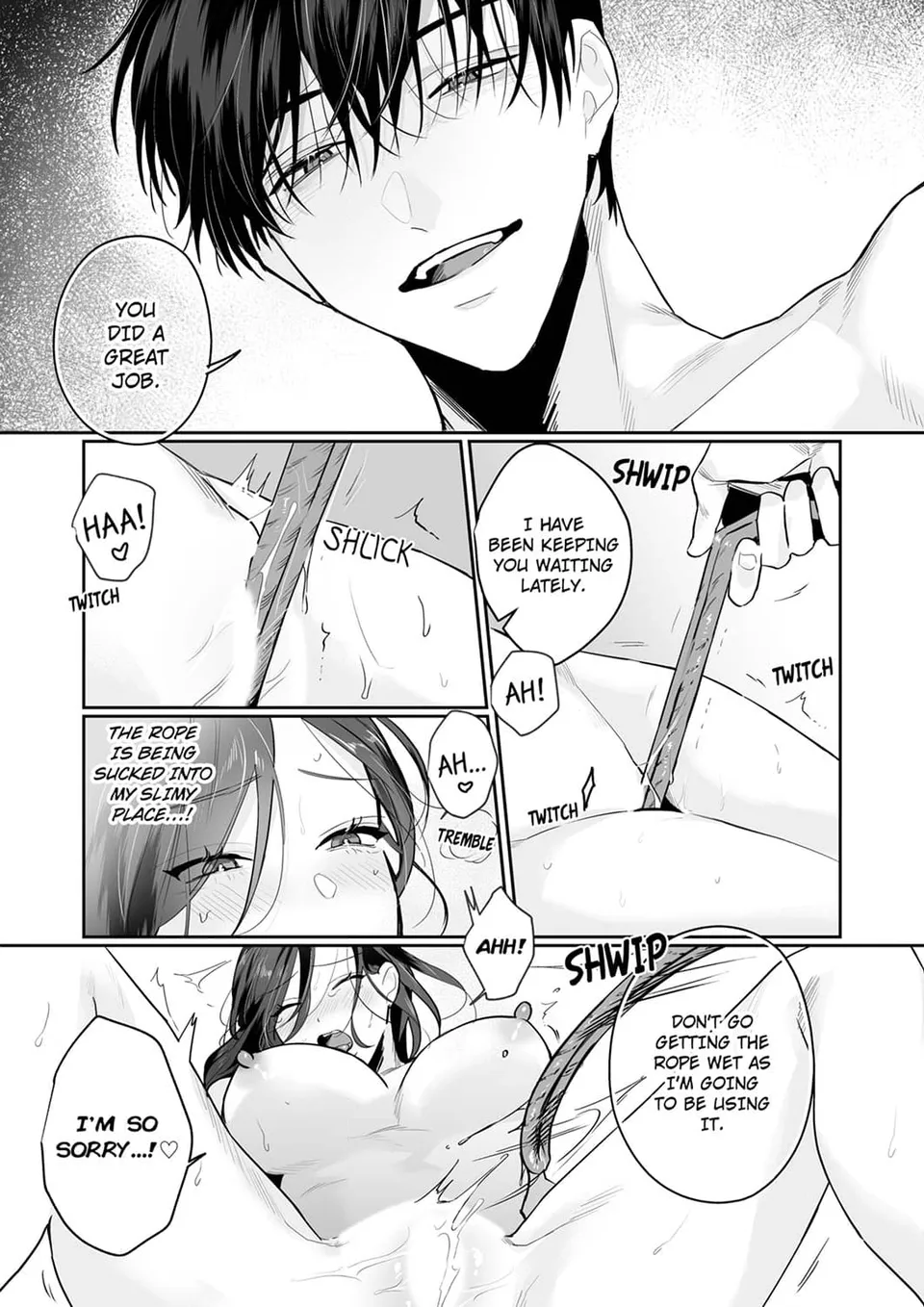 Pure Love S&M Style -A Man Who Wants Release x A Woman Who wants to Be Restrained - Chapter 9 Page 8