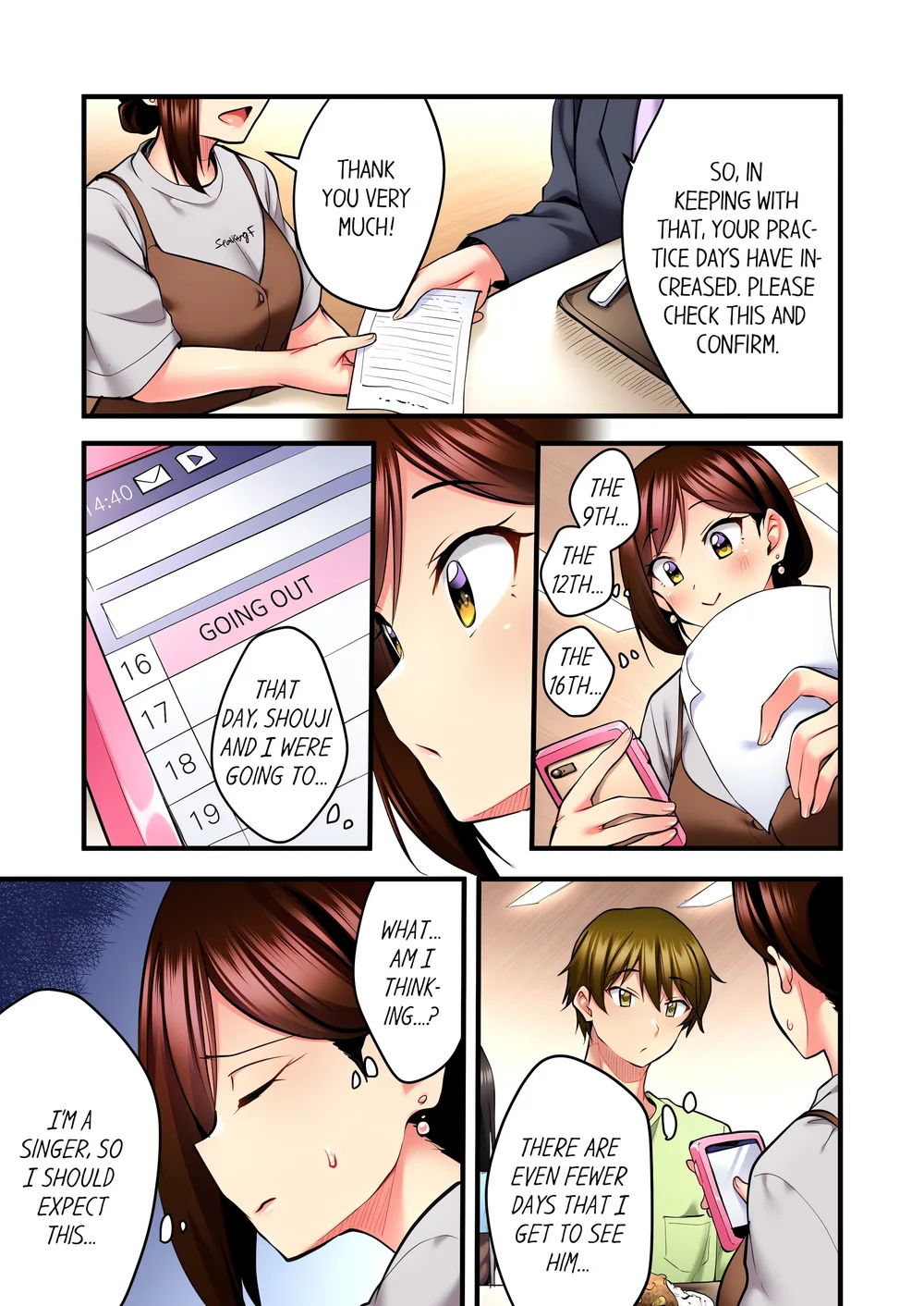 Even an Innocent TV Show Singer Needs Sex… (Uncensored) - Chapter 27 Page 7