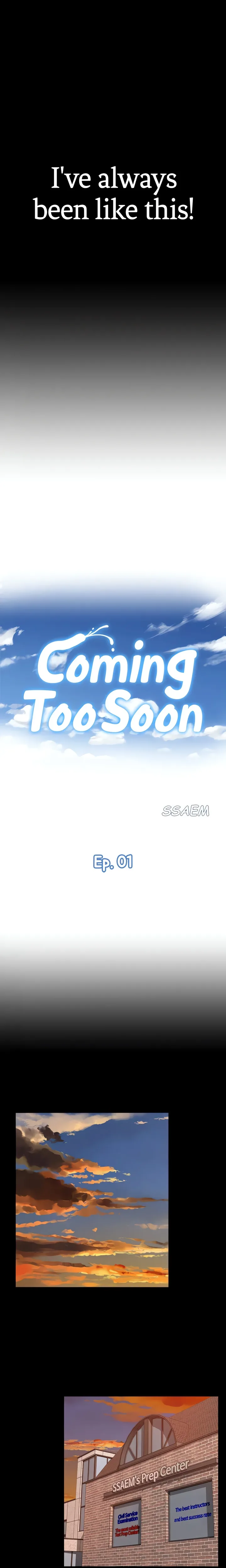 Coming Too Soon - Chapter 1 Page 9