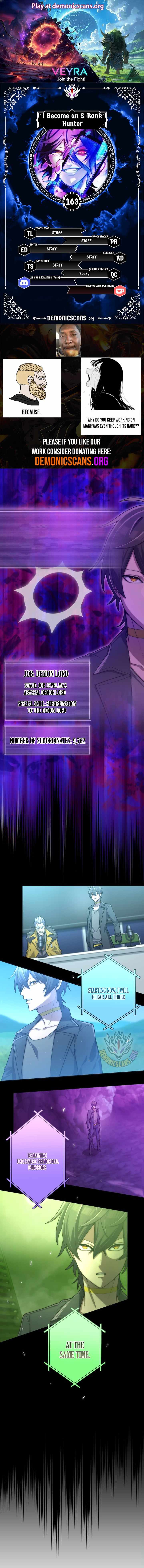 I Became an S-Rank Hunter with the Demon Lord App - Chapter 163 Page 1