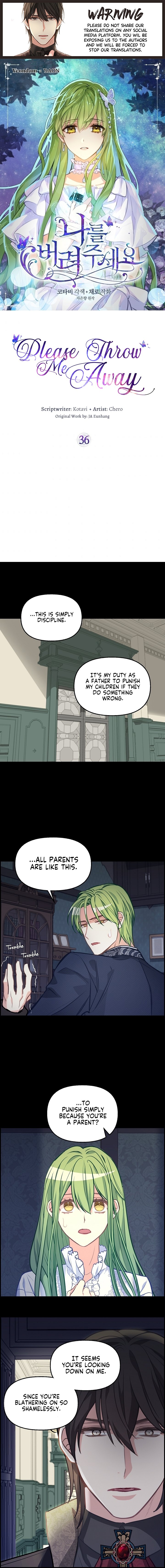 Please Throw Me Away - Chapter 36 Page 1
