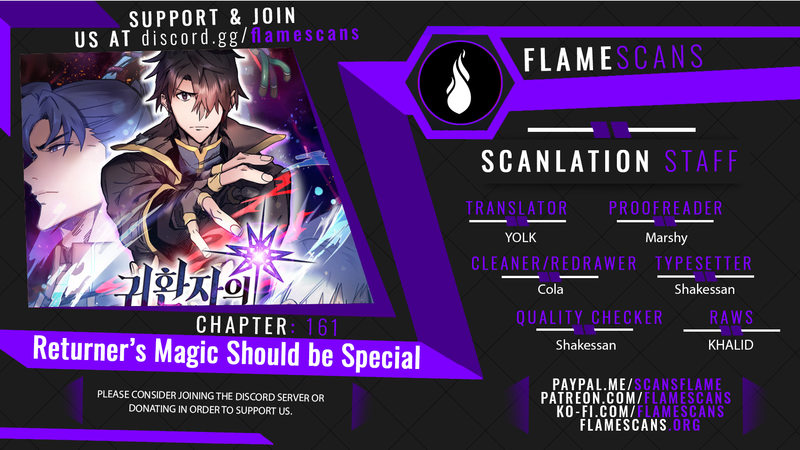 A Returner's Magic Should Be Special - Chapter 161 Page 1