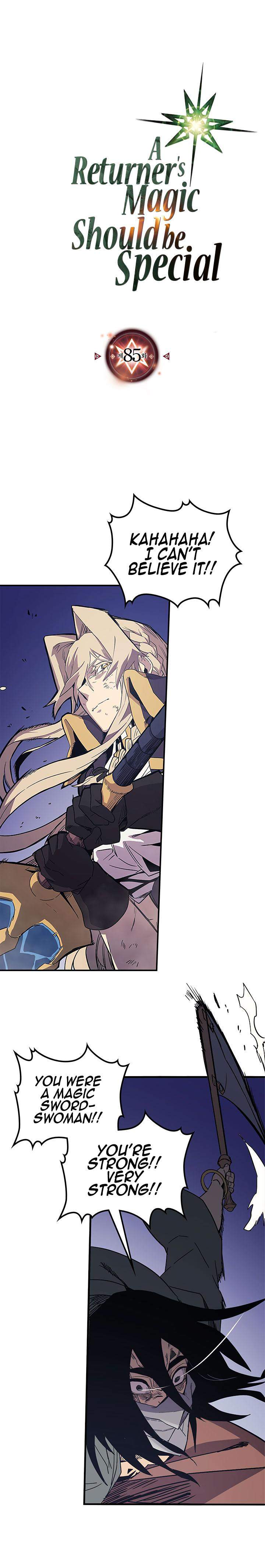 A Returner's Magic Should Be Special - Chapter 85 Page 1