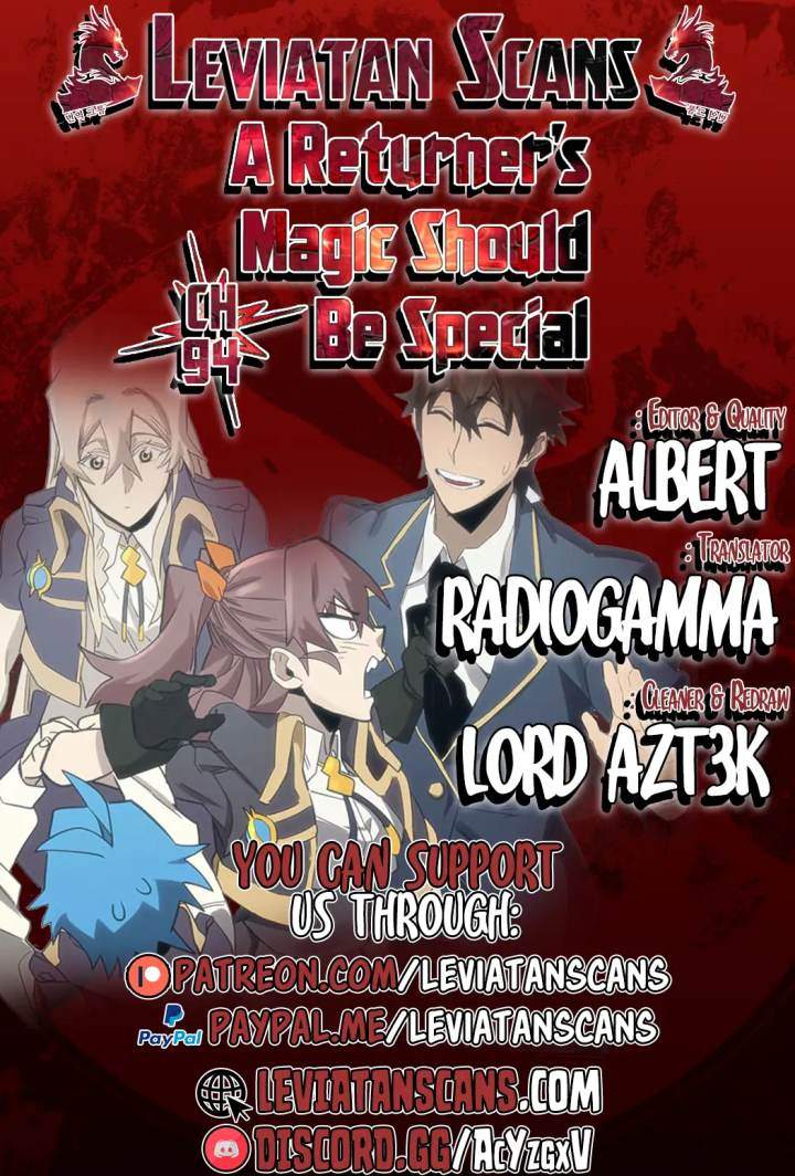 A Returner's Magic Should Be Special - Chapter 94 Page 1