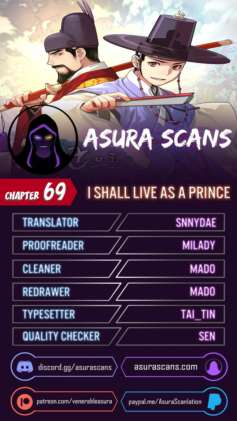 I Shall Live as a Prince - Chapter 69 Page 1