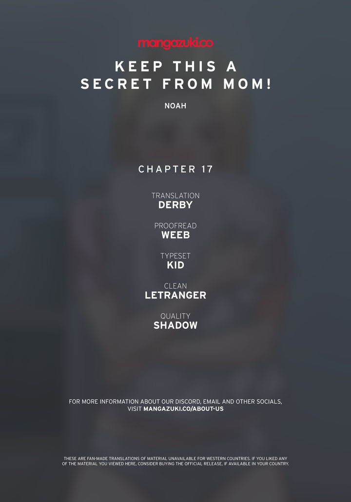 Keep it a Secret from Your Mother! - Chapter 17 Page 1