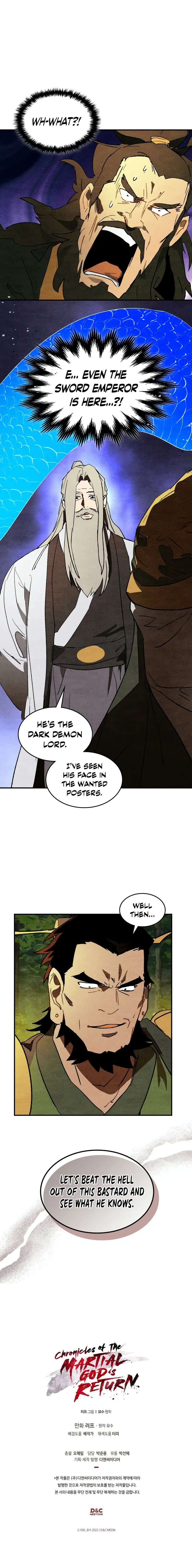 Chronicles Of The Martial God’s Return - Chapter 126 Page 10